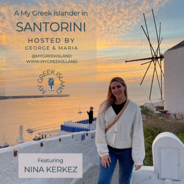 cover art for A My Greek Islander in Santorini