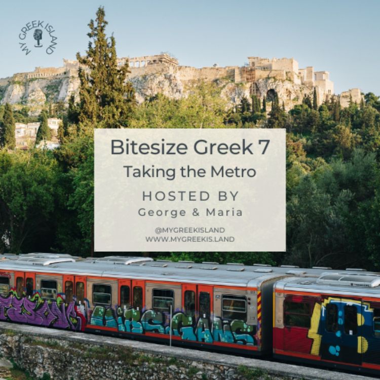 cover art for Taking the metro - Bitesize Greek