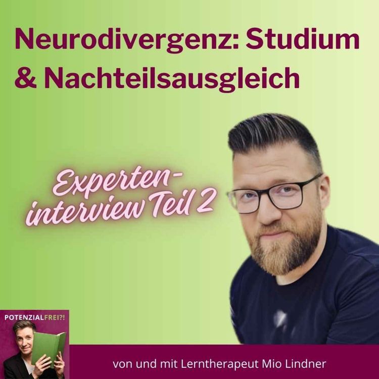 cover art for Neurodiversität im Alltag: Studium & Nachteilsausgleich – Interview mit Prof. Dr. Timo Lorenz (Teil 2) | PF177