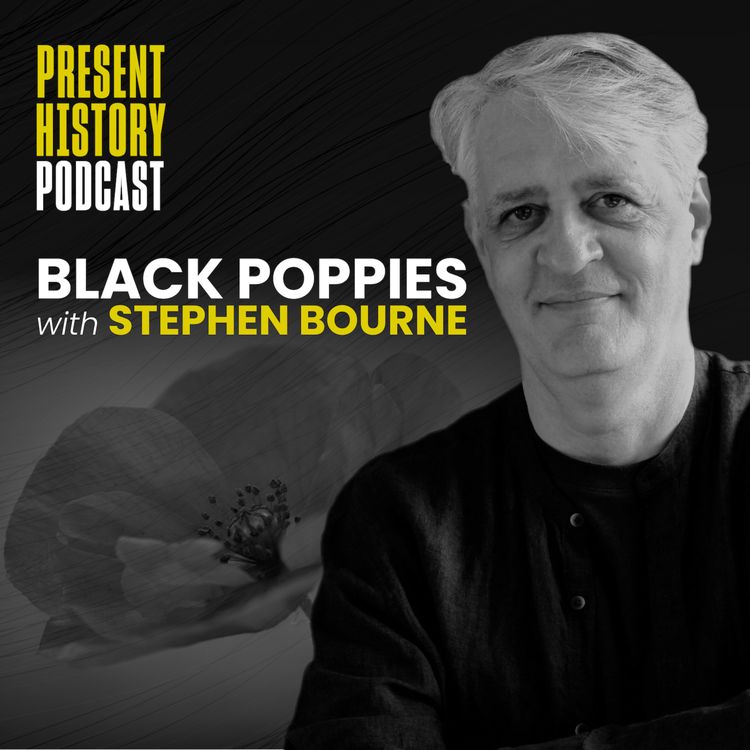 cover art for Black Poppies with Stephen Bourne