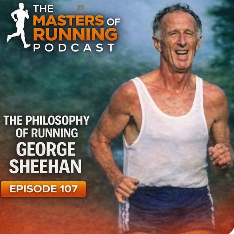 cover art for The Philosophy of Running by George Sheehan.