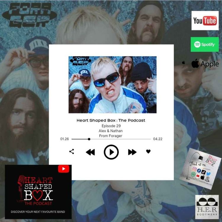 cover art for Heart Shaped Box:The Podcast With Alex and Nathan From Forager