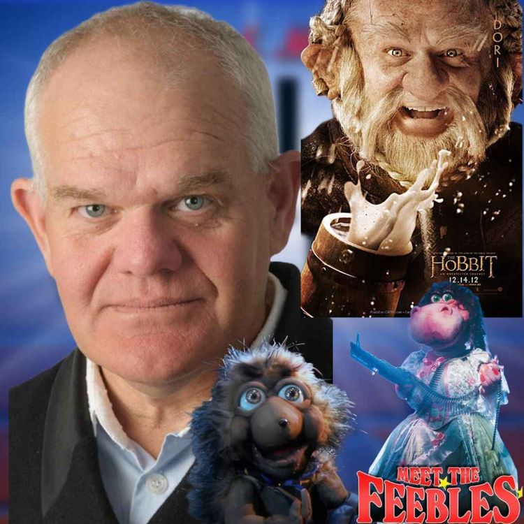 cover art for Mark Hadlow from The Hobbit Trilogy (2012), King Kong (2005) and Meet The Feebles (1989)