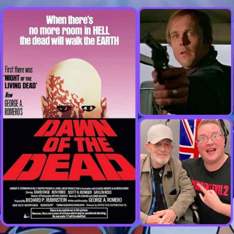 cover art for Scott Reiniger from DAWN OF THE DEAD (1978) 