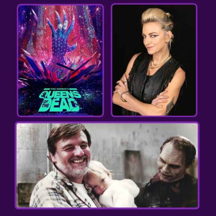 cover art for Tina Romero: Talks Queens of The Dead, growing up in horror royalty and her favourite film, Hedwig and The Angry Inch (2001)