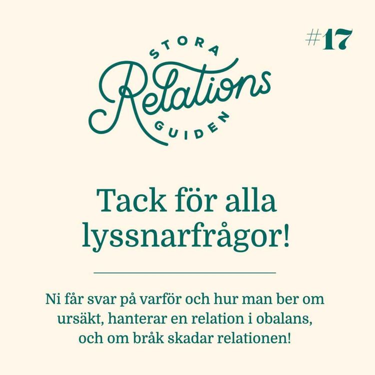 cover art for Lyssnarfrågor i oktober