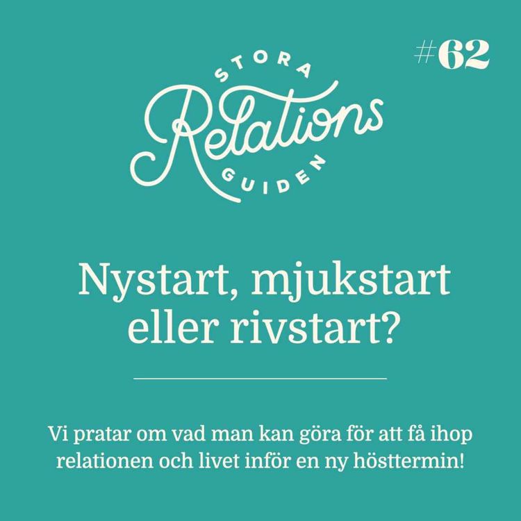 cover art for Höststart: Nystart, mjukstart eller rivstart - hur gör ni?