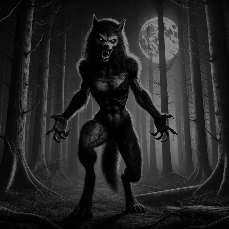 cover art for MI NOVIA ES UNA MUJER LOBO | HISTORIA DE TERROR