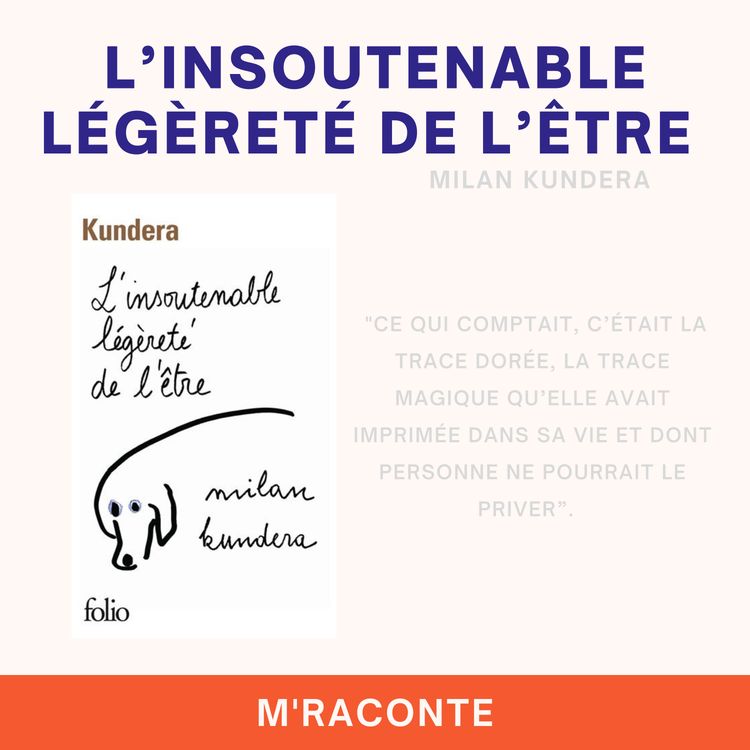 cover art for L'insoutenable légèreté de l'être - Milan Kundera