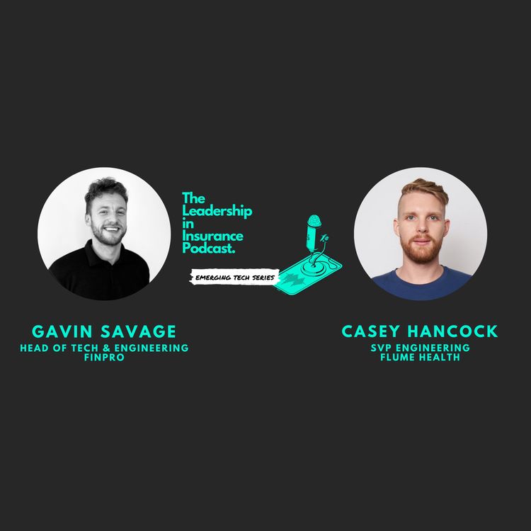 cover art for The Emerging Tech Series with Casey Hancock, SVP, Flume Health