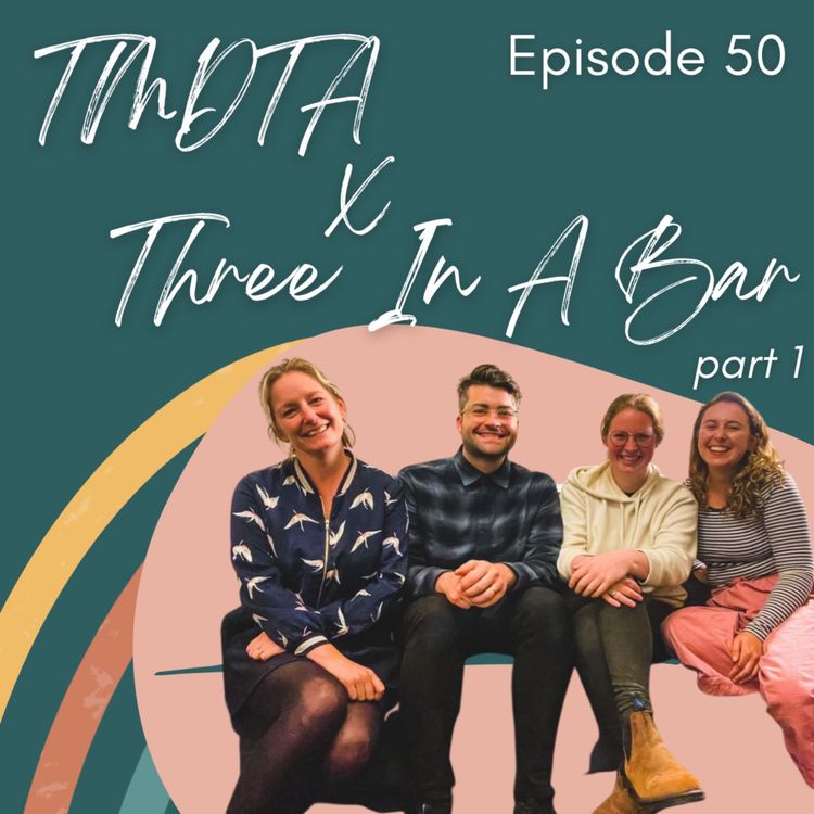 cover art for 50. Three in A Bar: podcast twinning