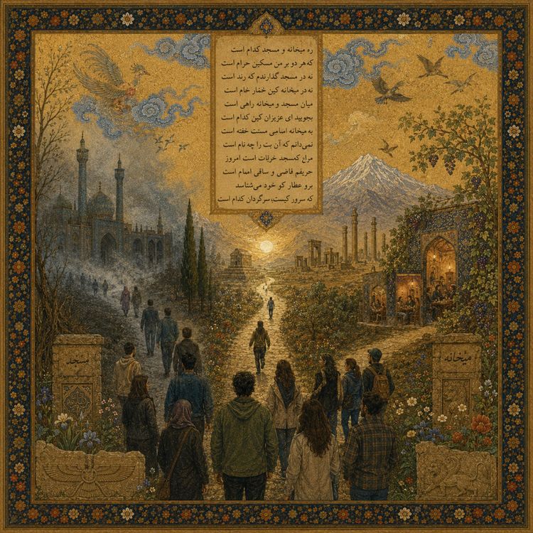 cover art for پَرفارسی۸- کاین کدام است- رادیو پرگست