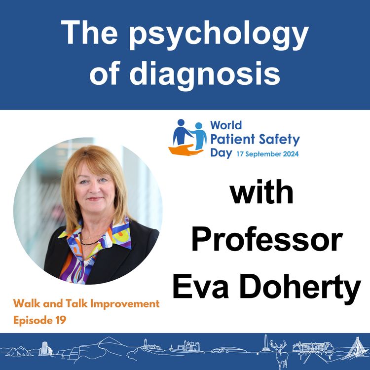 cover art for The psychology of diagnosis with Professor Eva Doherty