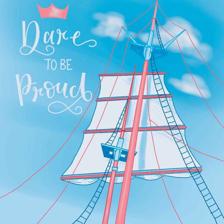 cover art for dare to be proud