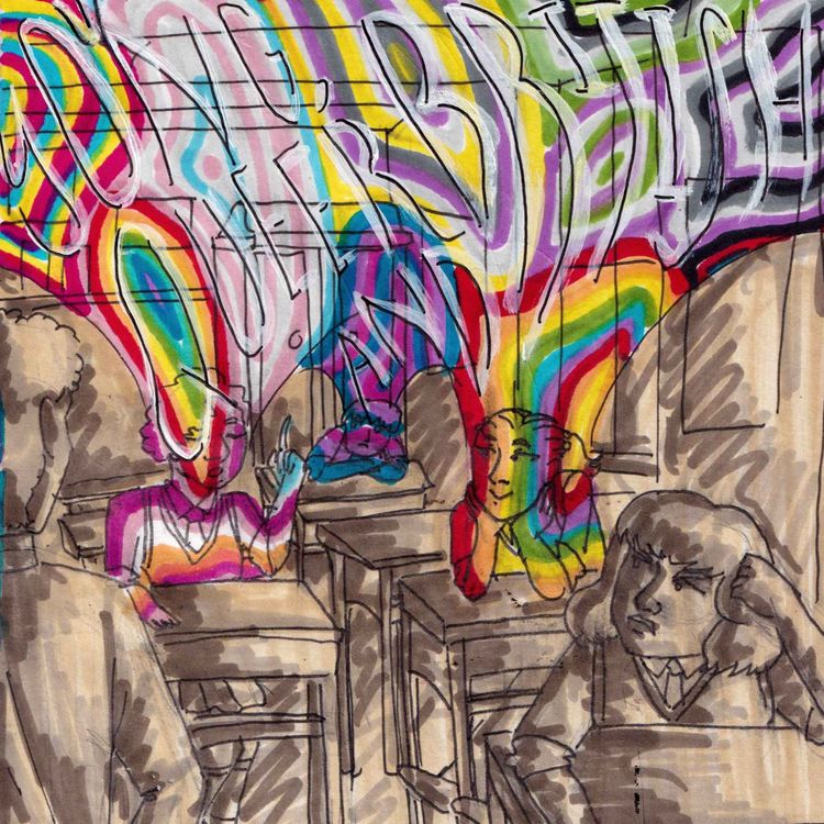 cover art for Young, Queer, and British