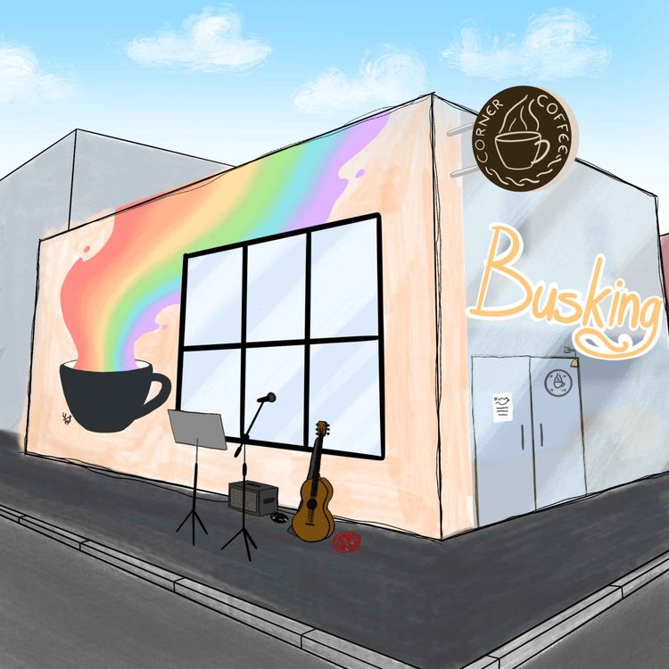 cover art for Busking