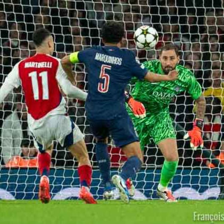 cover art for Podcast 02/10/24 : Arsenal/PSG (2-0)