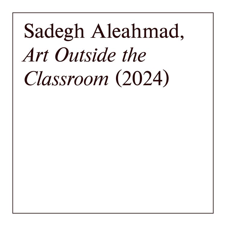 cover art for Art Outside the Classroom