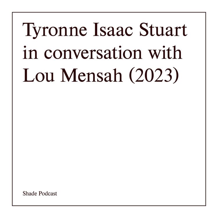 cover art for Tyrone Isaac Stuart