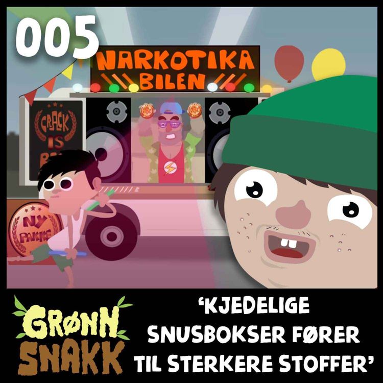 cover art for 'Kjedelige snusbokser fører til sterkere stoffer'