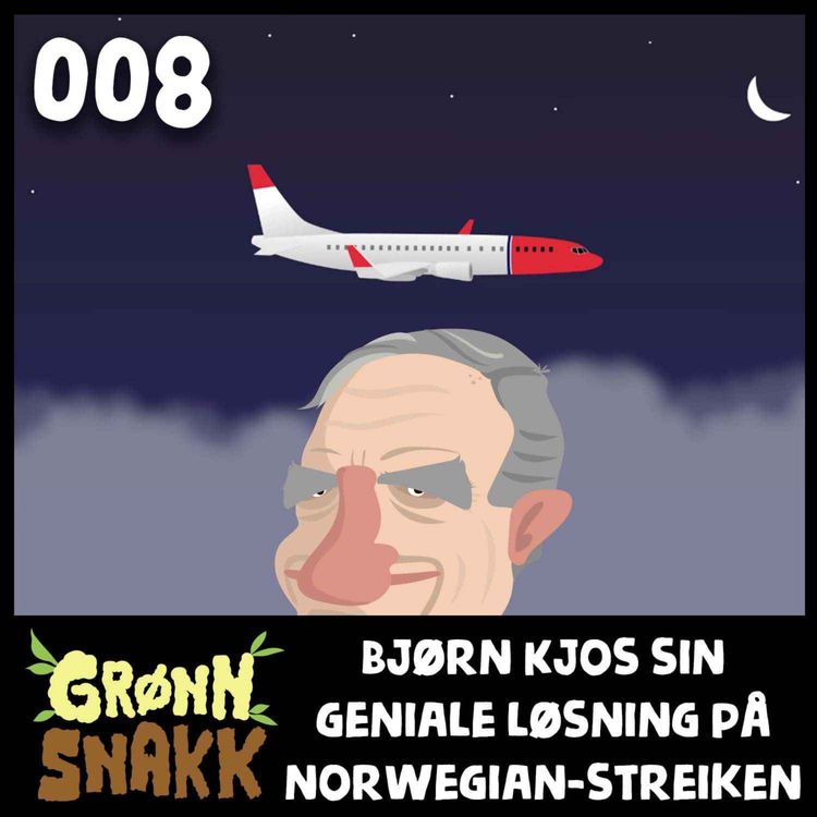 cover art for 'Bjørn Kjos sin geniale løsning på Norwegian-Streiken'