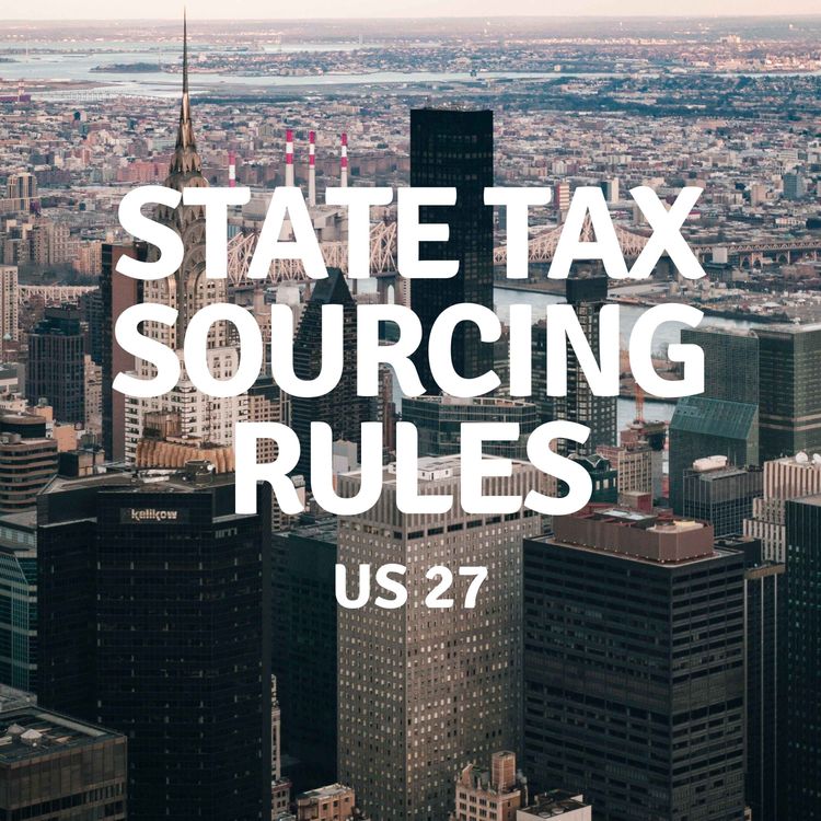 cover art for US 27 | State Tax Sourcing Rules