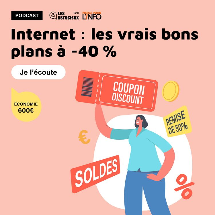 cover art for Internet : les vrais bons plans à -40 %