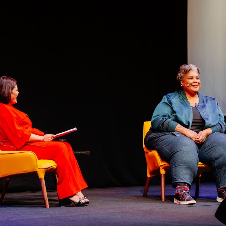 cover art for Facing Up | Roxane Gay & Nakkiah Lui at All About Women 2022
