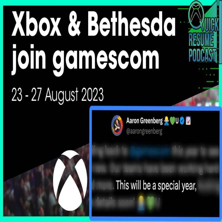 cover art for Xbox secret showcase at Gamescom? | QRP 105