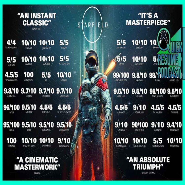 cover art for Starfield EXPLODES in popularity! | 1 million concurrent players | QRP 113