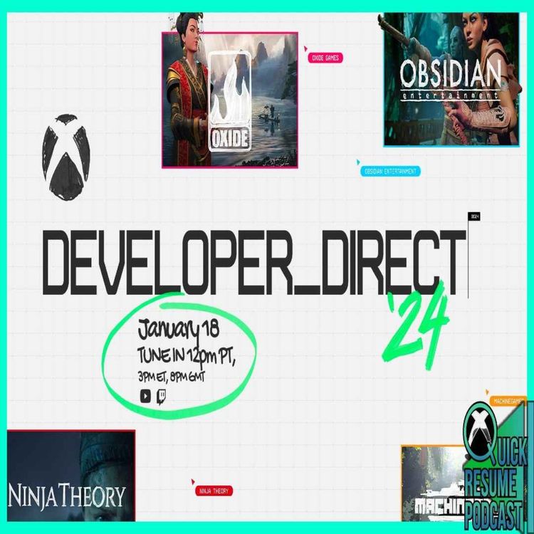 cover art for What to expect from Xbox's Developer Direct? | Indiana Jones surprise reveal! | QRP 125