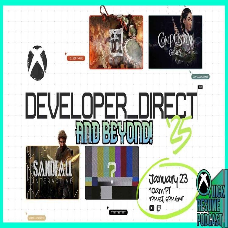 cover art for Xbox Developer_Direct 2025 | Gaming in 2025 predictions | QRP 155
