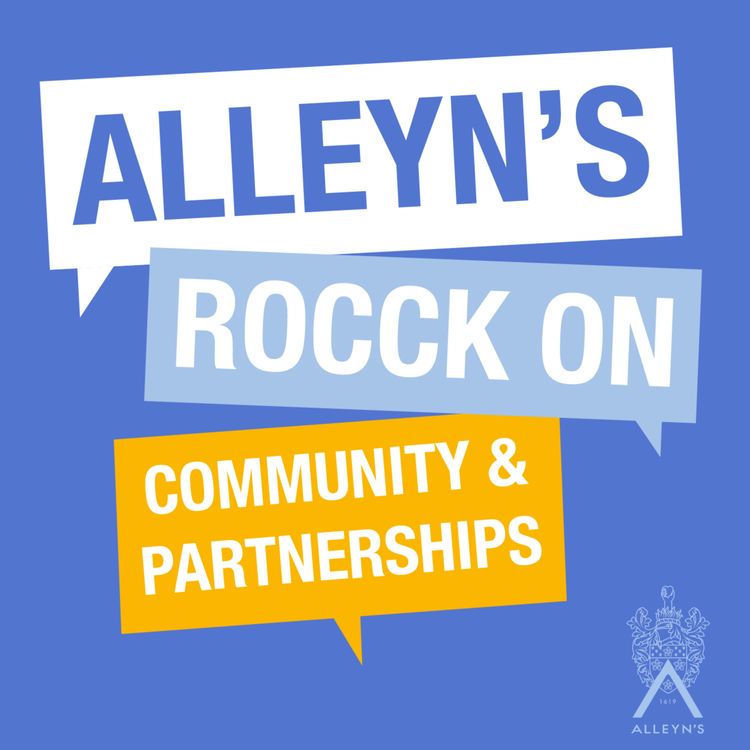 cover art for Alleyn's ROCCK On; Community and Partnerships