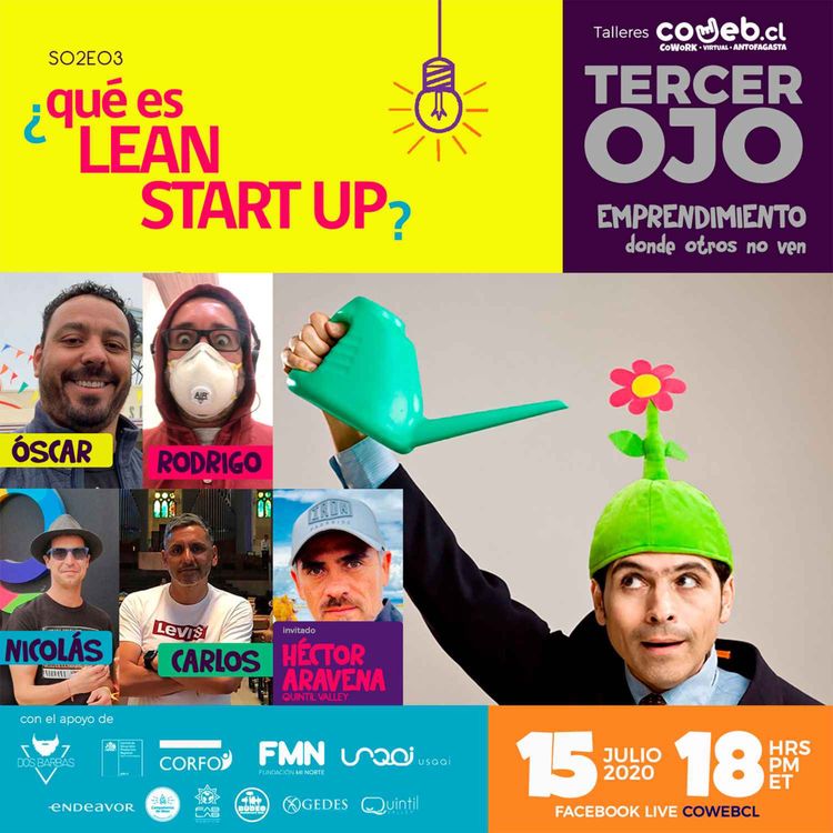cover art for Tercer Ojo | S02E03 | Lean StartUp UP v1.0