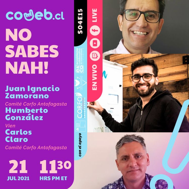 cover art for No Sabes Nah!| S04E15 | Vien & Comité Corfo Antofagasta