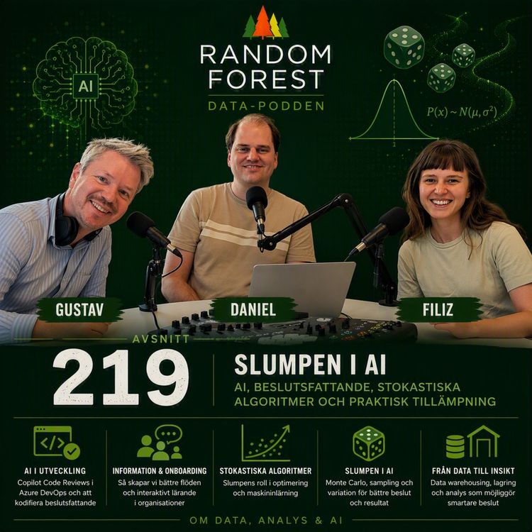 cover art for 219 - Slumpen i AI