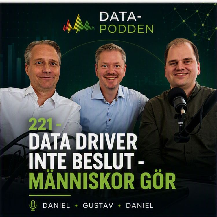 cover art for 221 - Data driver inte beslut - människor gör