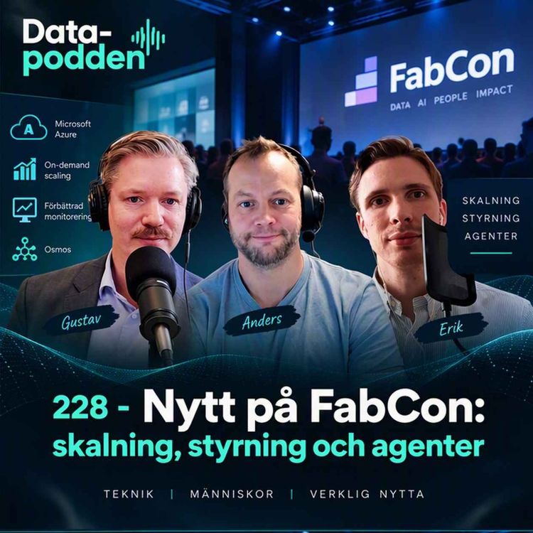 cover art for 228 - Nytt på FabCon: skalning, styrning och agenter