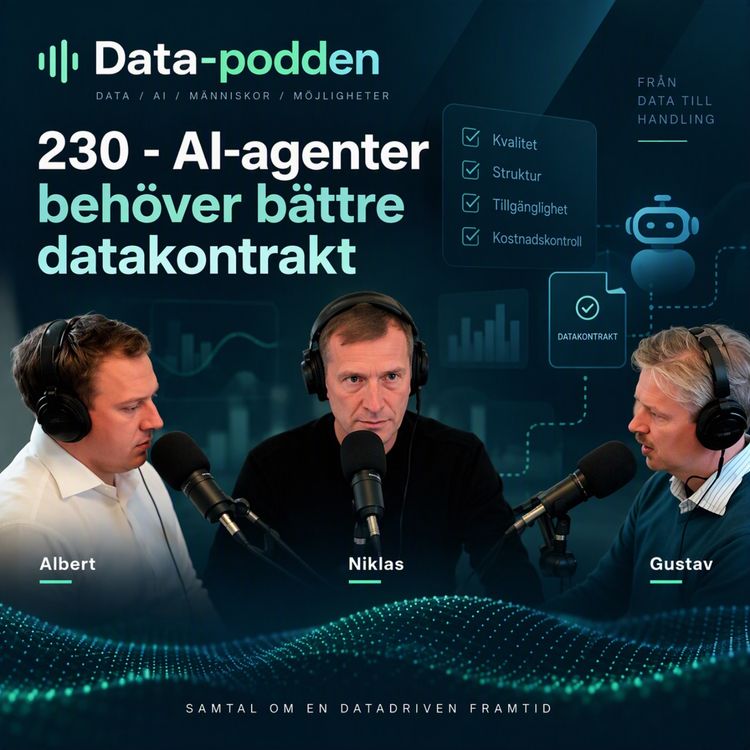 cover art for 230 - AI-agenter behöver bättre datakontrakt