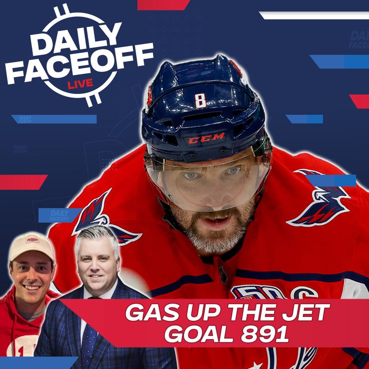 cover art for Gas Up The Jet: 4 Away From 895 | Daily Faceoff LIVE