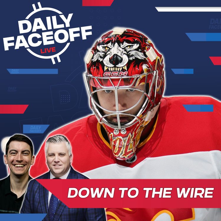 cover art for Down To The Wire: Flames & Blue Jackets Still Have A Shot | Daily Faceoff LIVE