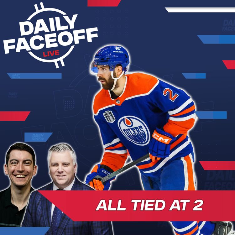 cover art for Oilers Fight Back & Hellebuyck Struggles Continue | Daily Faceoff LIVE