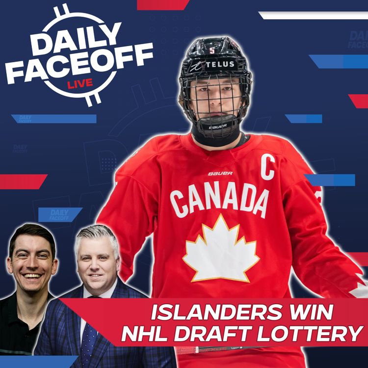 cover art for Cha-Ching: Isles Strike Lottery Gold | Daily Faceoff LIVE