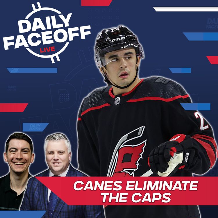 cover art for Jets Fly Back To Dallas & The Canes Move On | Daily Faceoff LIVE