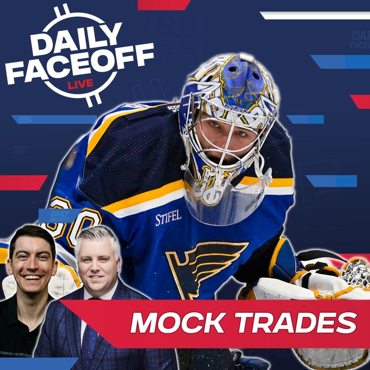 cover art for Breaking Down Your Mock Trades & Previewing the Goalie Market