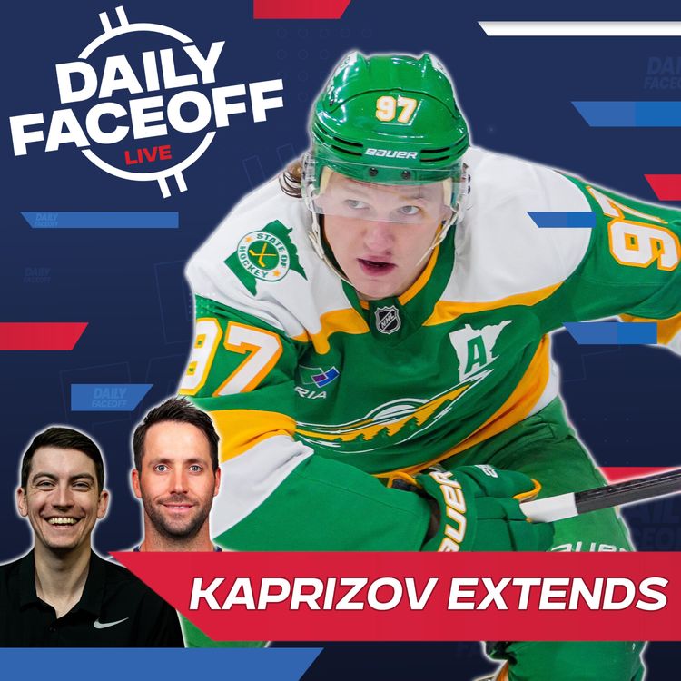 cover art for Kaprizov Signs Record Extension With Wild