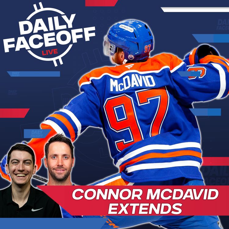 cover art for Connor McDavid Extends + Drafting the Best NHL Futures Bets