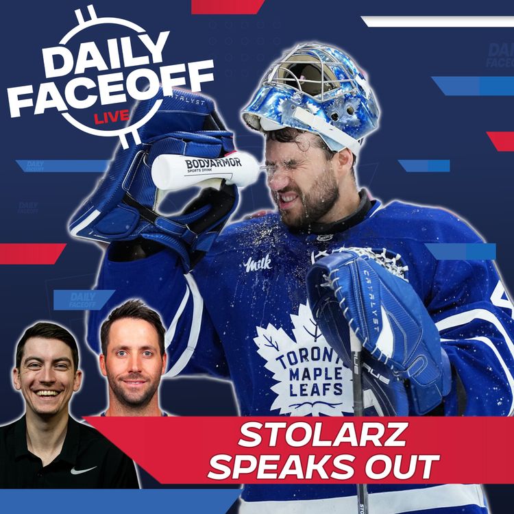 cover art for Stolarz Speaks Out After Maple Leafs OT Loss