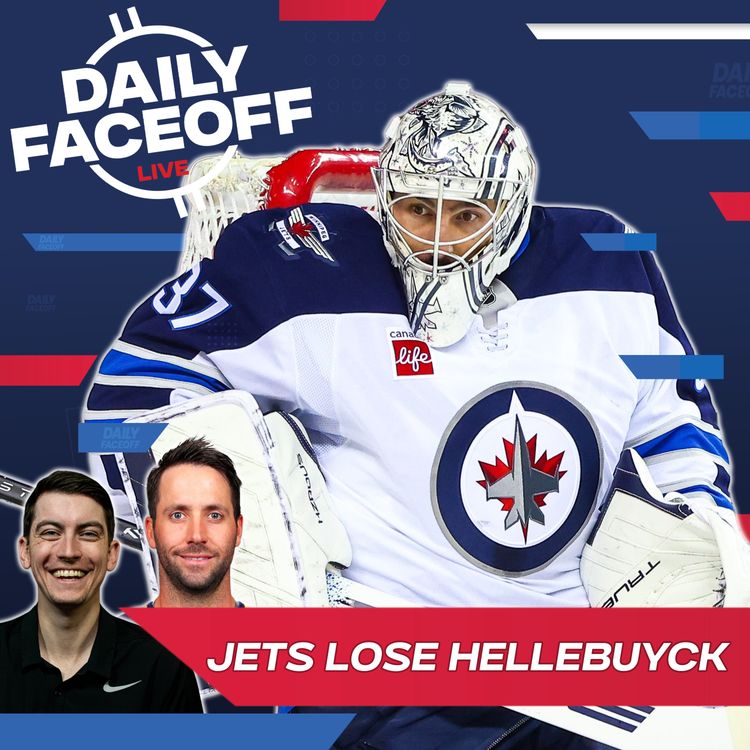 cover art for Jets Lose Hellebuyck & Darren Pang Talks Blackhawks