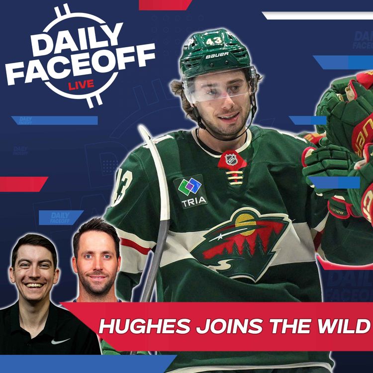 cover art for A Wild Weekend: Hughes Heads to the State of Hockey